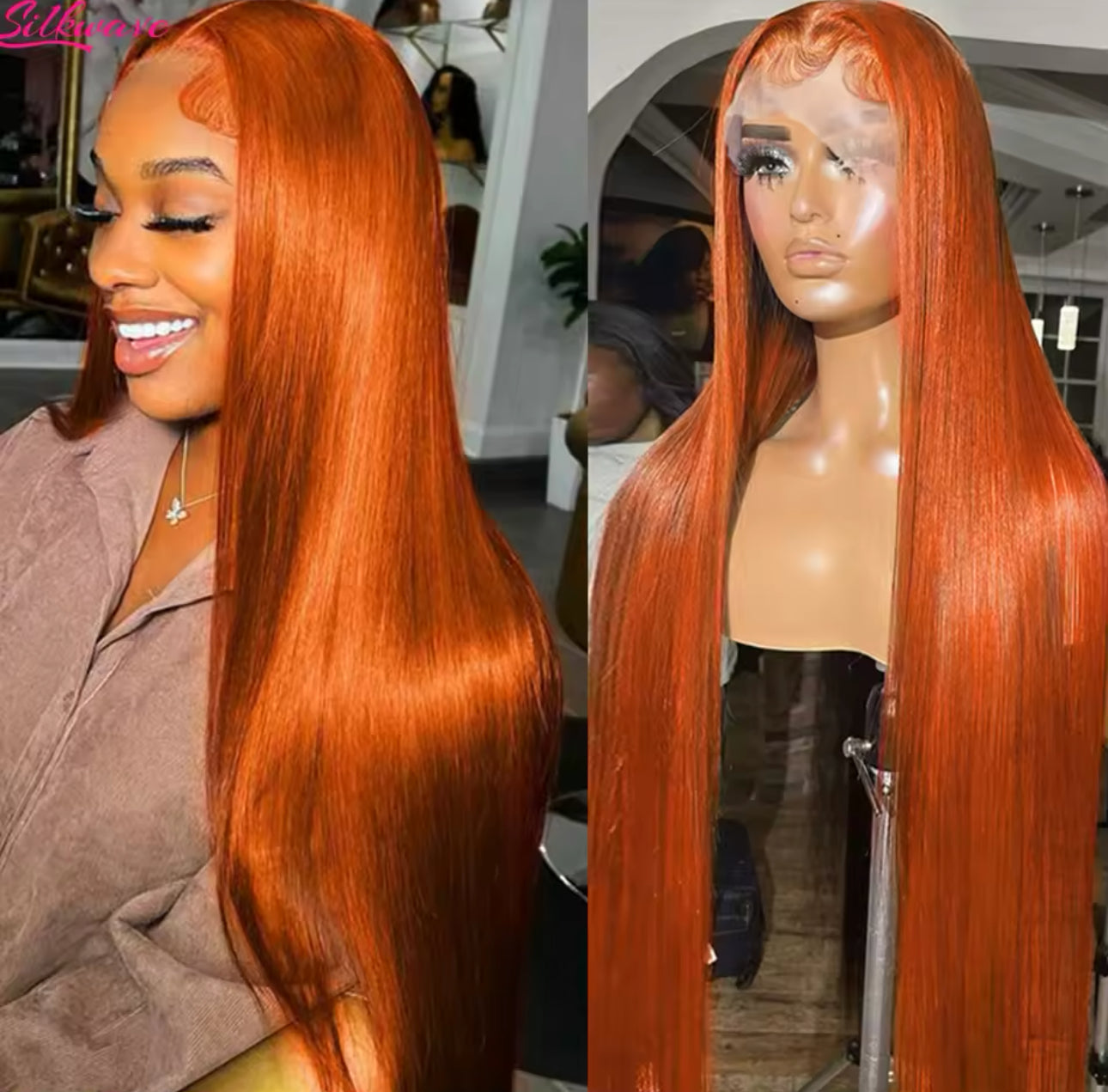 Straight wig color